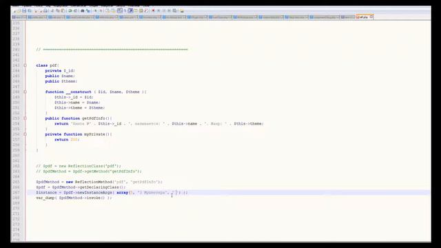 49 - Уроки PHP. Класс ReflectionMethod (1080p) смотреть онлайн