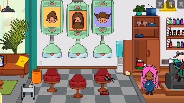Toca boca. НОВАЯ семья в игре ТОКА БОКА. Салон красоты, парикмахерская смотреть онлайн