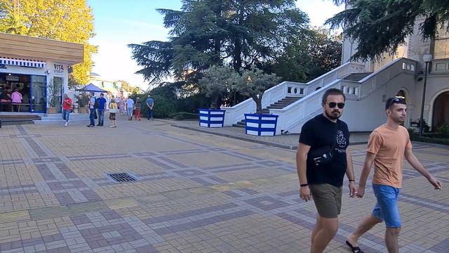 Сочи. Морской вокзал со стороны города Сентябрь 2021 года смотреть онлайн