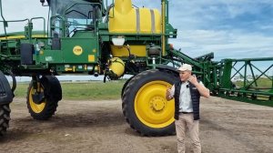 JOHN DEER M4040. Самоходный опрыскиватель Джон Дир (детальный обзор)