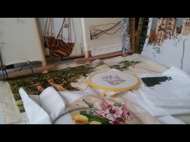 #вышивка Вышивальные итоги за октябрь 2019г смотреть онлайн