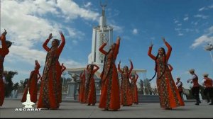 Красивый современный туркменский танец