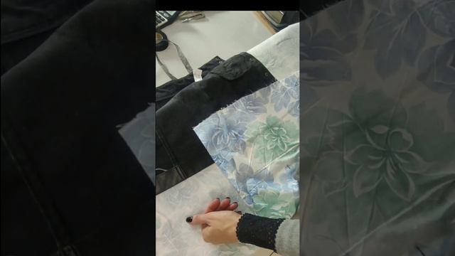 Отклеился низ юбки из ткани или экокожи. смотреть онлайн