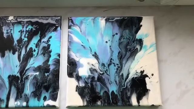 Участники курса Fluid Art 2.0 PRO делают подарки своим друзьям смотреть онлайн