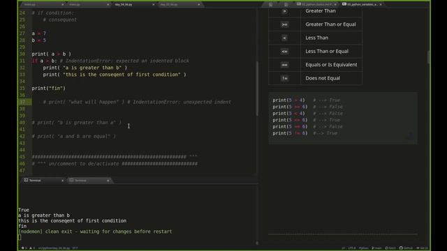 Python Control Flow, Indentation - (2021-07-10) - [July 2021 Cohort] смотреть онлайн