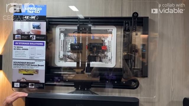 CEDIA Expo 22: Legrand AV Shows Sanus Advanced Tilt 4D Mount смотреть онлайн