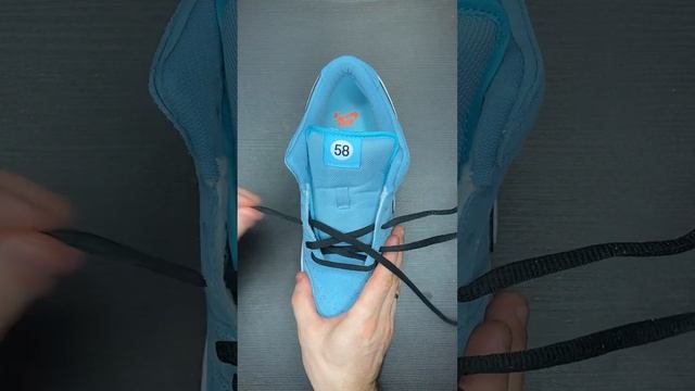 Tutorial шнуровки Dunk 58 #shorts смотреть онлайн