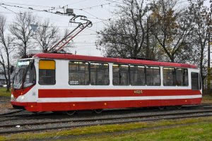 Редкие трамваи Петербурга на 20 маршруте