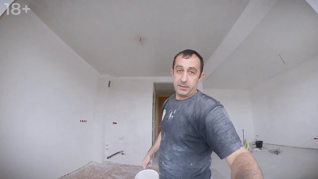 покраска по старой краске / покраска потолка по старой краске /покраска краской поверх старой краск