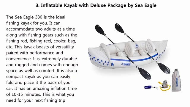 Top 5 Best Inflatable Kayak Set 2019 and 2020 смотреть онлайн