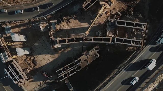 Отчетное видео о возведении конструкций моста смотреть онлайн