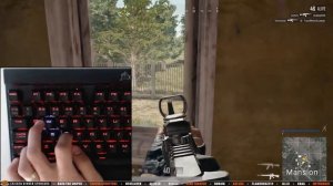 GUIDE: How to fluently LEAN & PEEK (Using Q and E) in PUBG +Keyboard Cam