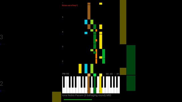 Dona Nobis Pacem (3 Bahaging Round) in Piano Online смотреть онлайн