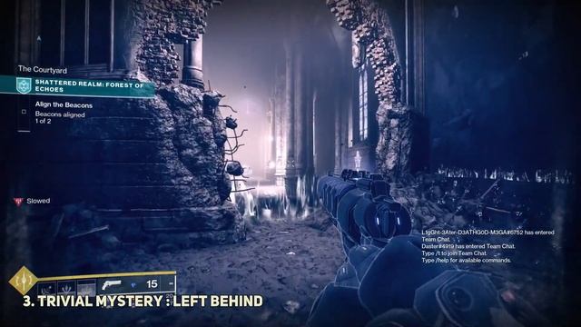 All Trivial Mysteries Ley Line Rumors Destiny 2 смотреть онлайн
