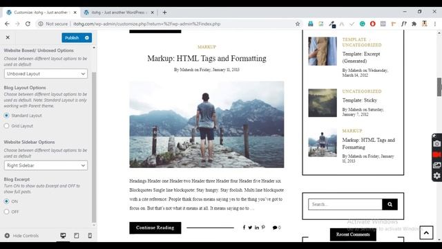 Writee theme Full Customazion || Create Blog Website Using Writee WordPress Theme || Mukesh Burdak смотреть онлайн