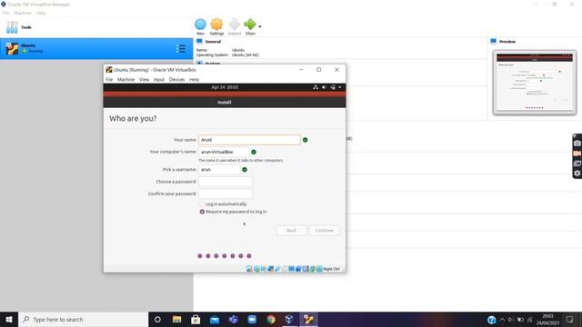 How to install Ubuntu 20 04 LTS in Oracle VM Virtualbox смотреть онлайн