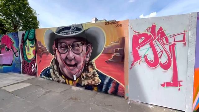 Mural art- Leith, Edinburgh. #leith #mural #art #edinburgh смотреть онлайн