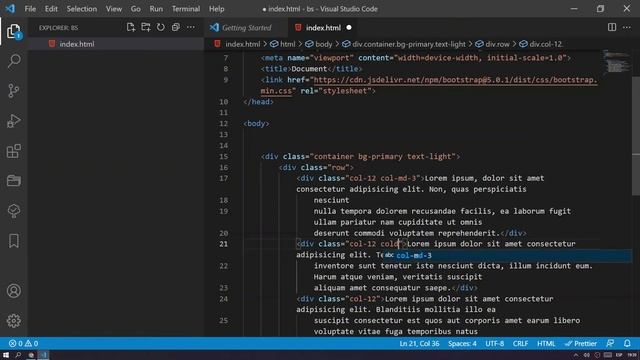 Curso de Bootstrap 5 - Introducción → 1/3 смотреть онлайн