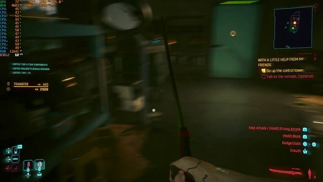 Cyberpunk 2077 (2.11ver.)| Ryzen 5 3600 (stock) RX 5700 XT | FullHD Ultra settings | NO FSR смотреть онлайн