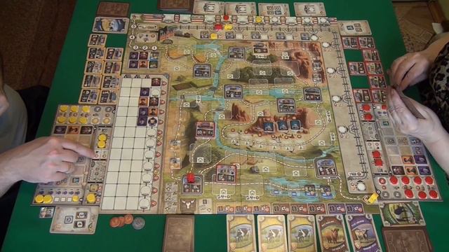 185 Великий западный путь 2/3 часть играем в настольную игру. смотреть онлайн