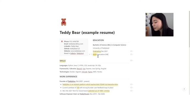 how to write a technical CV + example walkthrough ???? смотреть онлайн
