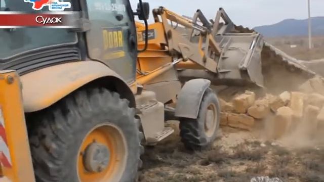 Власти Судака в максимальном объеме очистили территорию урочища Капсель смотреть онлайн