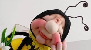 бочка из фоамирана для пчелы