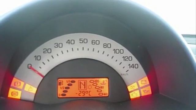 Mercedes Smart CDI start cold -29 смотреть онлайн