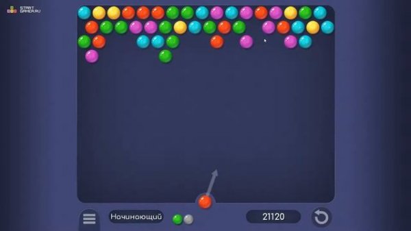 Игра "Бабл Шутер HD" (Bubble Shooter HD) - прохождение