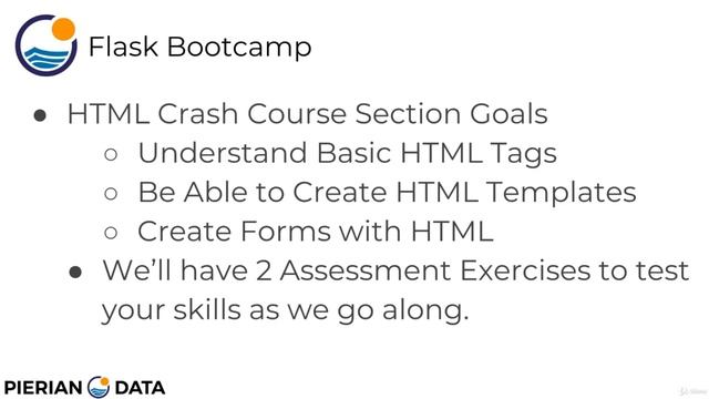 1 HTML Basics Overview | Python and Flask Boot Camp Create Websites using Flask! смотреть онлайн