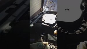 Заливает свечи на приоре