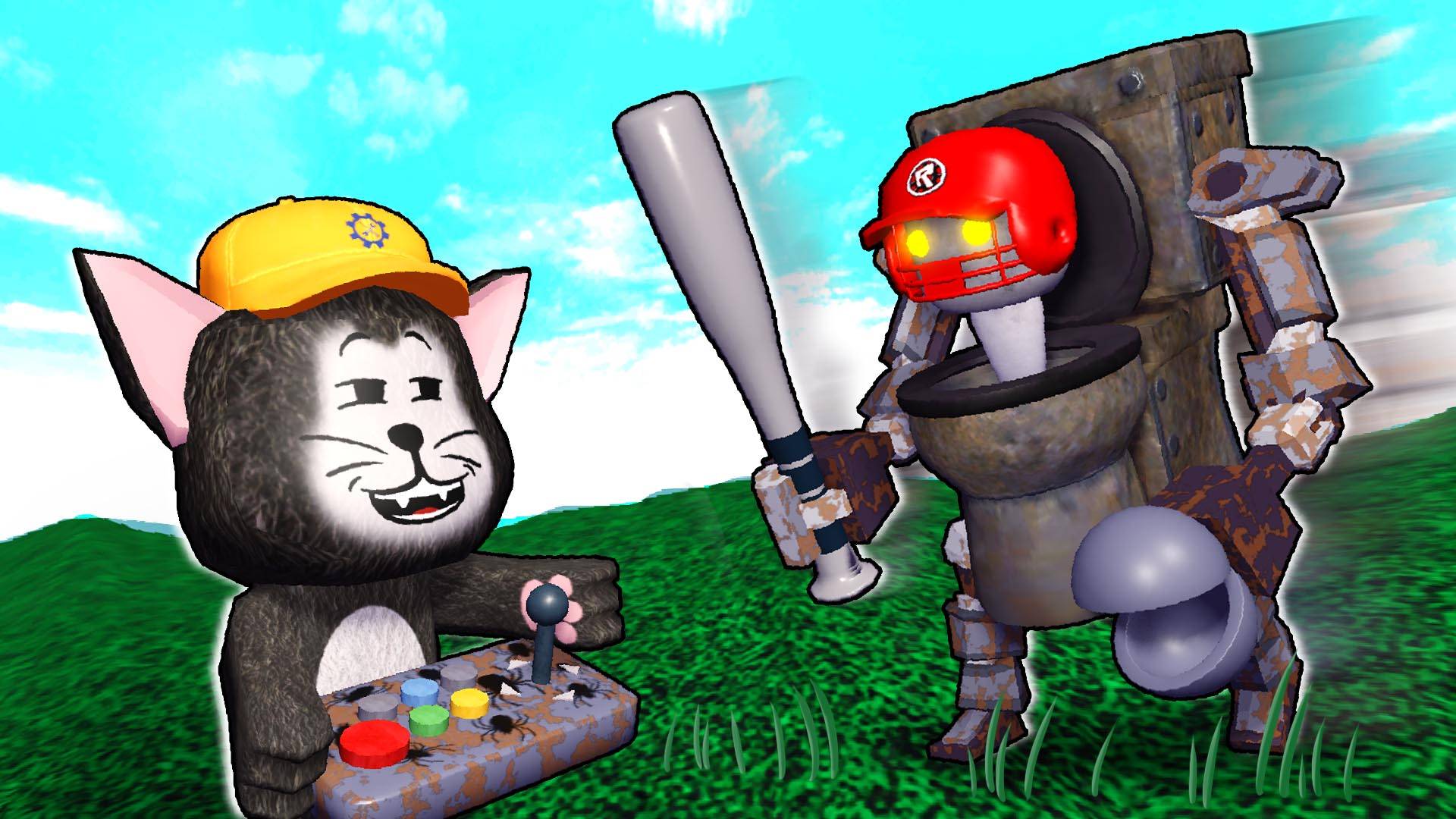 БОИ РОБОТОВ (роблокс анимация, Робо скибиди туалет) смотреть онлайн