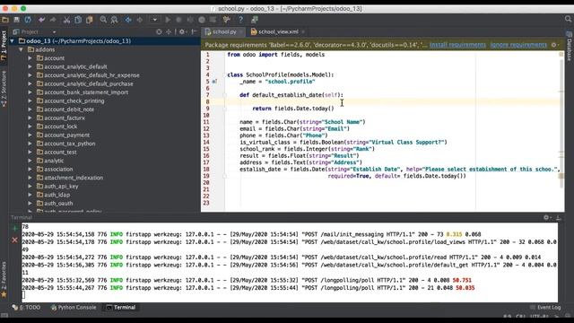 How To Create Date Field | Datatype In Odoo | Supported Attributes | Odoo Fields Tutorial смотреть онлайн
