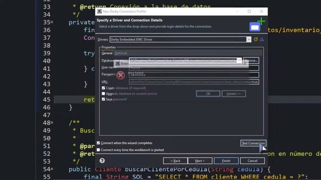 Java Curso: 274 Creación de la Conexión con la Base de Datos Derby en Eclipse IDE смотреть онлайн