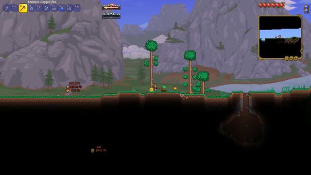 Very Beginning Terraria (1.4 Tmodloader Mastermode Calamity Malicemode) смотреть онлайн