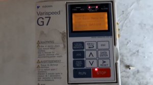 Yaskawa varispeed g7 basics settings | how to sett basics parameters in yaskawa g7