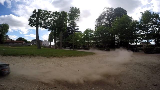 HPI racing WR8 Flux Ford Fiesta Ken Block in Action смотреть онлайн