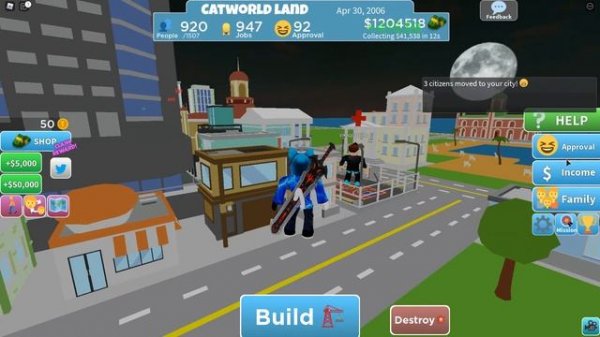 ПОСТРОИЛ САМЫЙ БОЛЬШОЙ В МИРЕ МЕГАПОЛИС! | Roblox | Tiny Town Tycoon