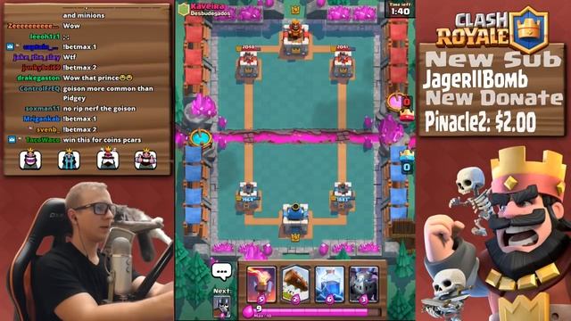 Clash Royale - REAL Spell Deck! смотреть онлайн