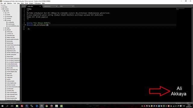 Php Mb_strtolower fonksiyonu смотреть онлайн