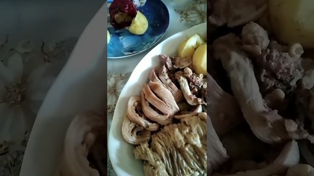 варёные кишки с картошкой смотреть онлайн