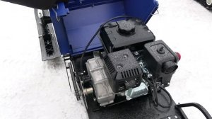 Мотобуксировщик ДЕЛЬТА-2 с лыжным модулем и редуктором.