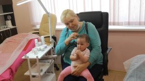 Прокалываем ушки в 10 месяцев