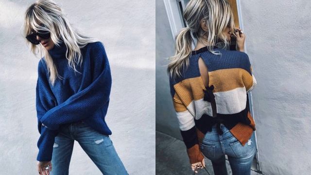 ГЛАВНЫЕ ТРЕНДЫ СВИТЕРОВ 2022-2023 смотреть онлайн