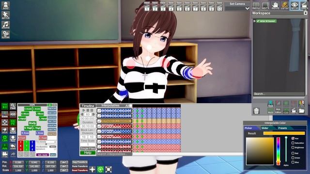 How to Animate in Koikatsu! Looped Animation Tutorial смотреть онлайн