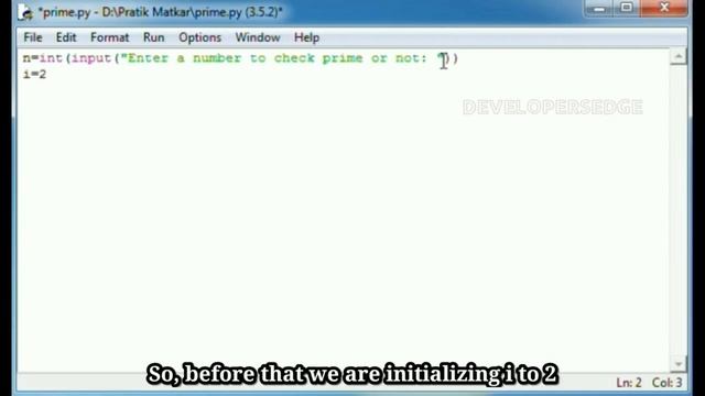 Prime Number or Not | Python | easy way to find prime or not | смотреть онлайн
