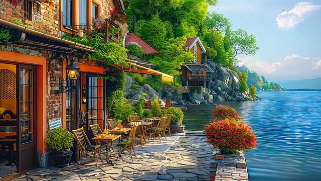 Finland Morning Shop Ambience - Positive Bossa Nova Piano & Sweet Jazz Cafe Music for Stress Relief смотреть онлайн