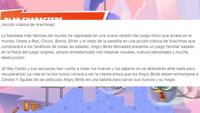 ¡NUEVO ANGRY BIRDS CLÁSICO! - Angry Birds Reloaded (Nuevo Juego de Angry Birds) смотреть онлайн
