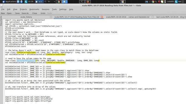 High Level Discussion of Reading from JSON File in Spark in Scala Using DataFrames and Datasets смотреть онлайн