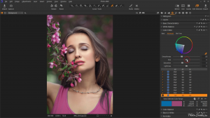 Цветокоррекция в Capture One - смещение оттенка по цветовому кругу